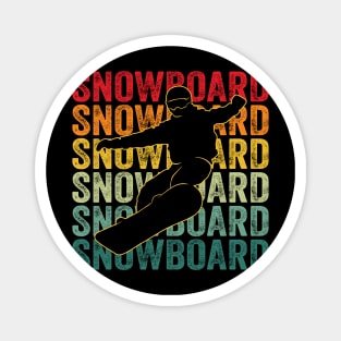 Snowboarding Gift For Snowboarders Magnet